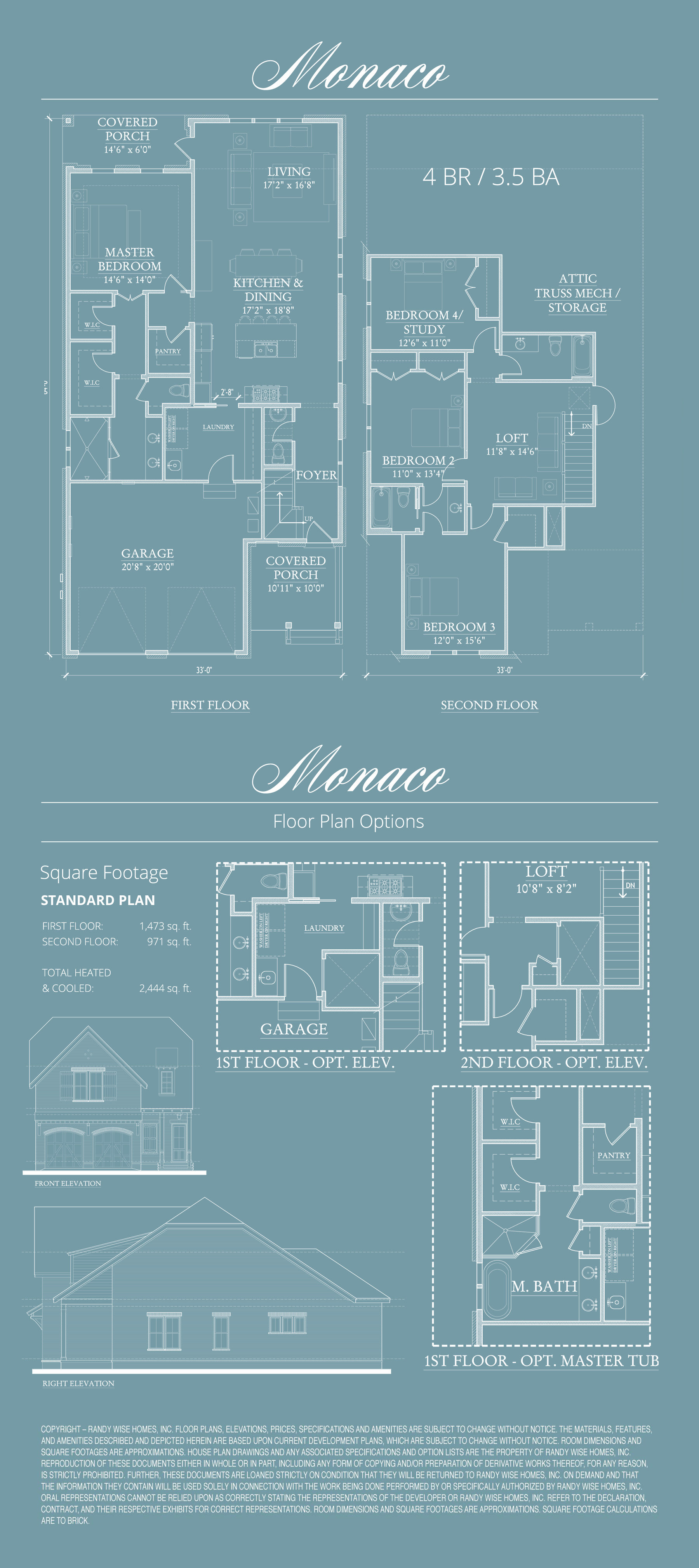 Monaco Floor Plan